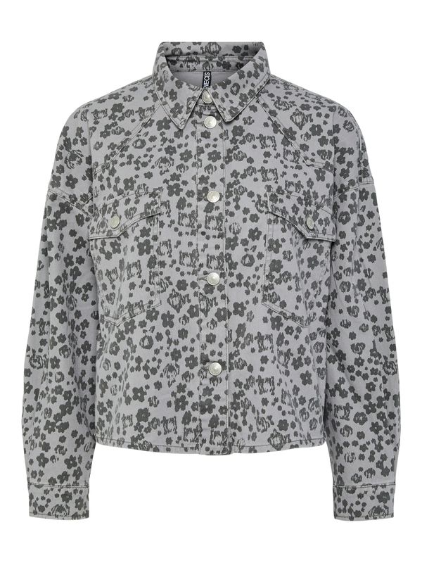 PIECES PIECES Bluza 'PCPORTIA'  siva / tamo siva