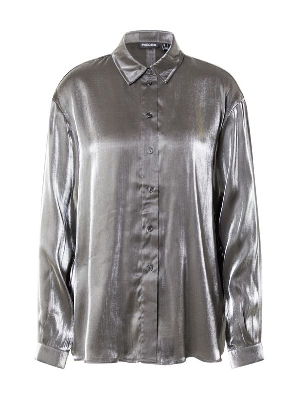 PIECES PIECES Bluza 'PCROLA'  tamo siva