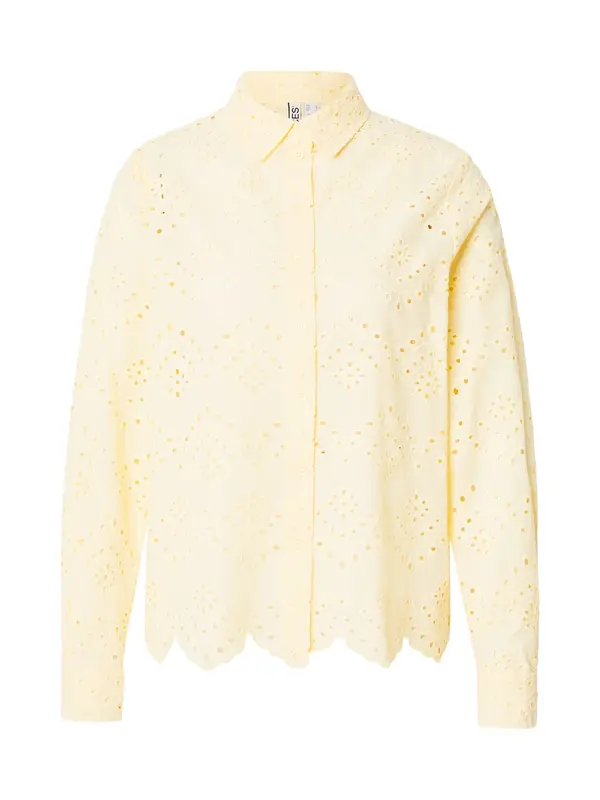 PIECES PIECES Bluza 'PCVILDE'  pastelno žuta