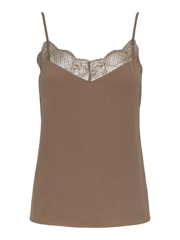 PIECES PIECES Bluza 'TIFFANY'  smeđa