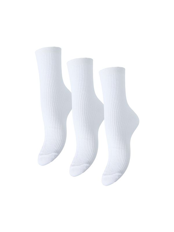 PIECES PIECES Čarape 'PCMARTA'  bijela