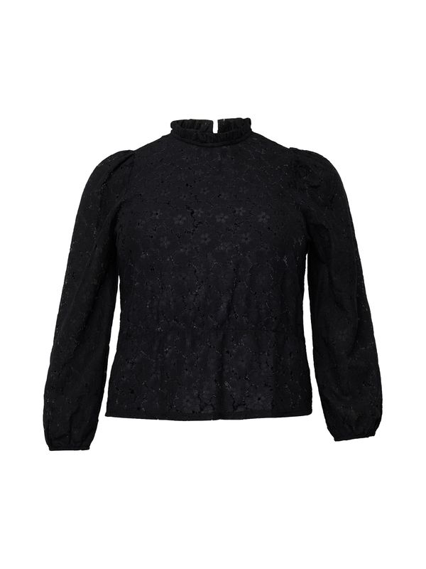 PIECES Curve PIECES Curve Bluza 'JANESSA'  crna