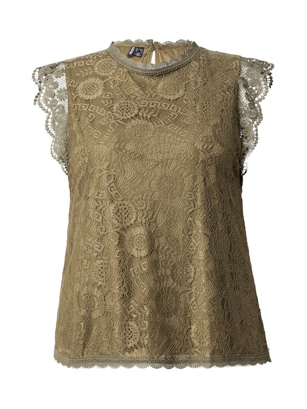 PIECES Curve PIECES Curve Bluza 'PCOLLINE'  maslinasta