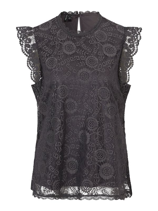 PIECES Curve PIECES Curve Bluza 'PCOLLINE'  tamo siva