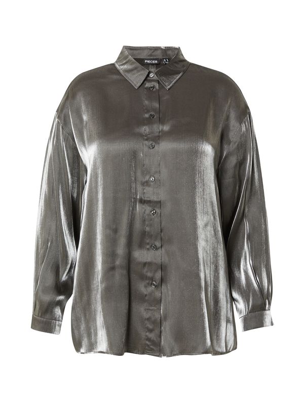 PIECES Curve PIECES Curve Bluza 'PCROLA'  tamo siva