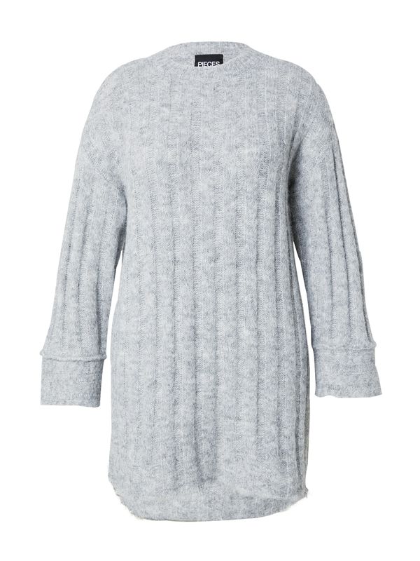 PIECES Curve PIECES Curve Pletena haljina 'PCRUBBLE'  siva