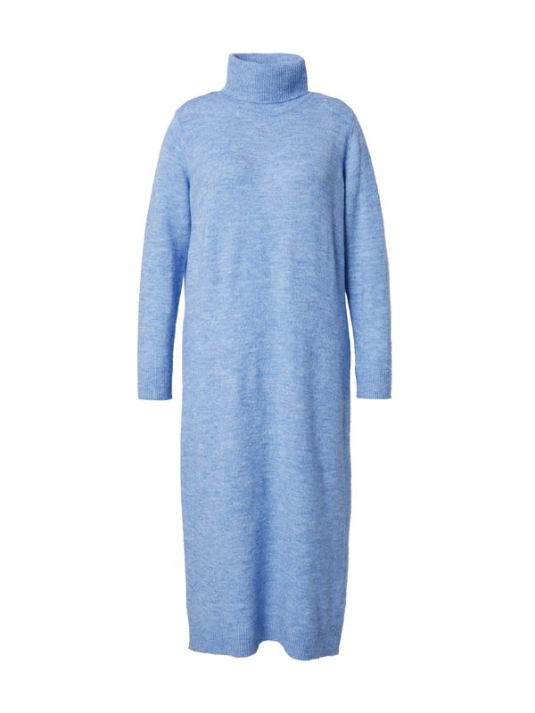 PIECES Curve PIECES Curve Pletena haljina  svijetloplava