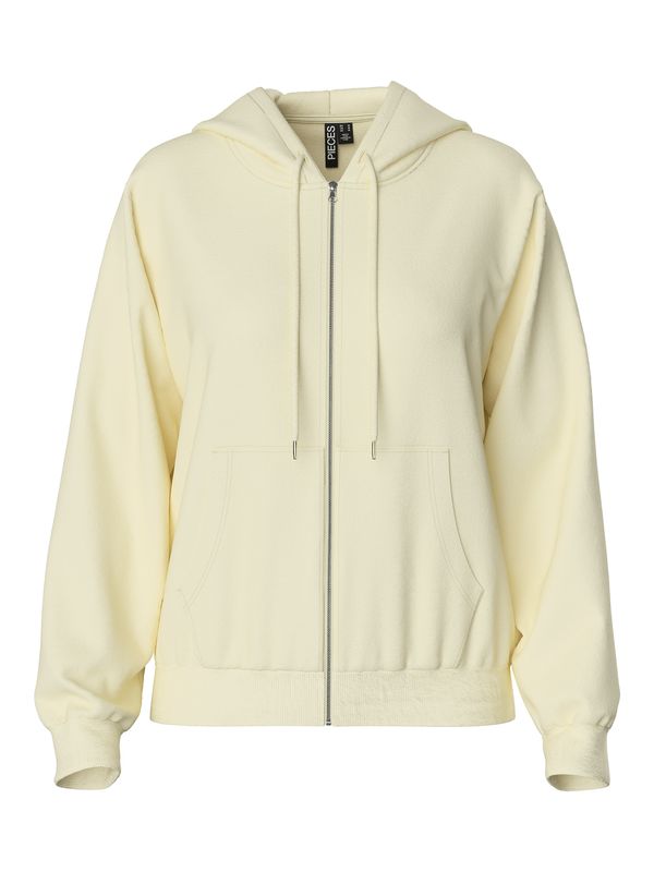 PIECES PIECES Gornji dio trenirke 'PCCHILLI'  bijela melange