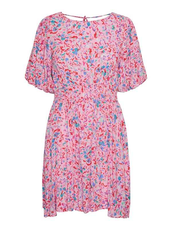 PIECES PIECES Haljina 'ARINE'  svijetloplava / menta / roza / crvena