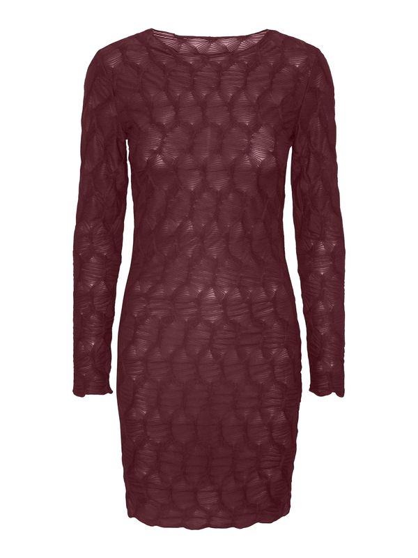 PIECES PIECES Haljina 'LOLA'  boja vina