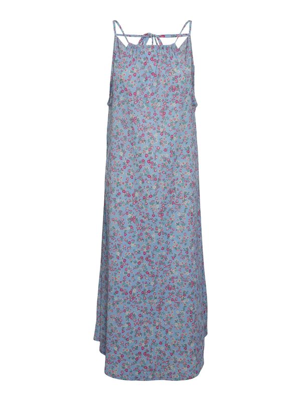 PIECES PIECES Haljina 'LUNA'  bež / sivkasto plava / zelena / ciklama