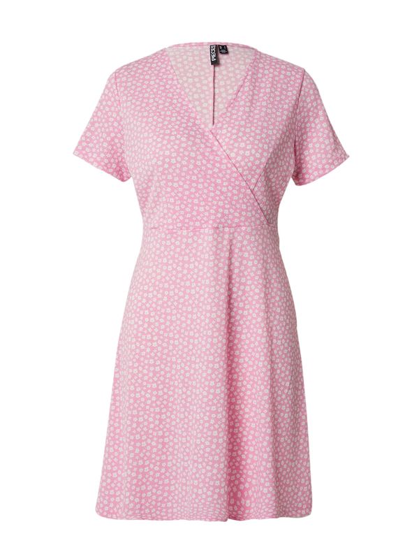 PIECES PIECES Haljina 'SIENNA'  svijetloroza / bijela