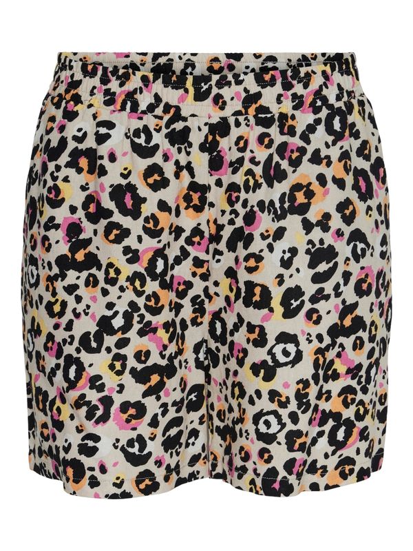 PIECES PIECES Hlače 'ARLEM'  kameno siva / narančasta / roza / crna