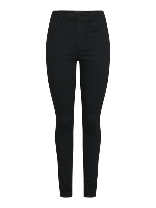 PIECES PIECES Hlače 'DEA'  crna