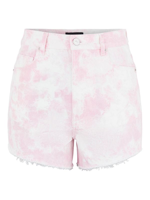 PIECES PIECES Hlače  ljubičasta / roza