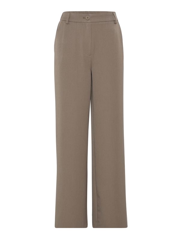 PIECES PIECES Hlače 'PCKAMIL'  svijetlosmeđa