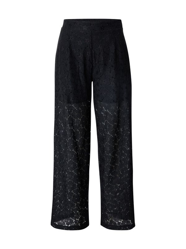 PIECES PIECES Hlače 'PCRanessa'  crna