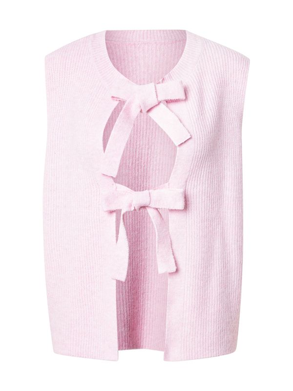 PIECES PIECES Kardigan bez rukava  roza