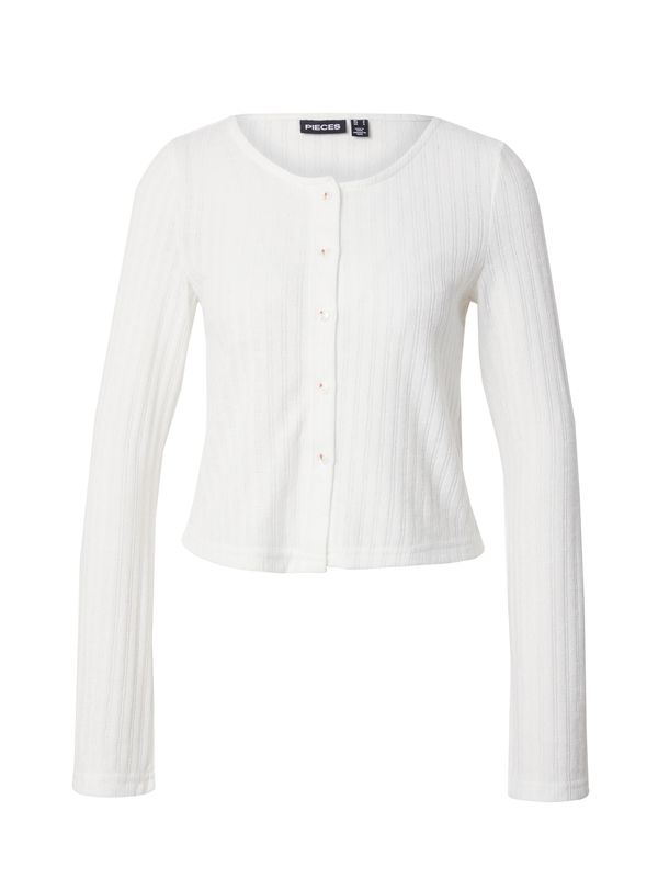 PIECES PIECES Kardigan 'PCSOURTNEY'  bijela