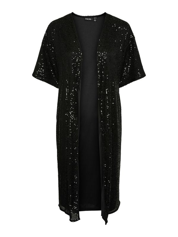 PIECES PIECES Kimono 'PCDELPHIA'  crna