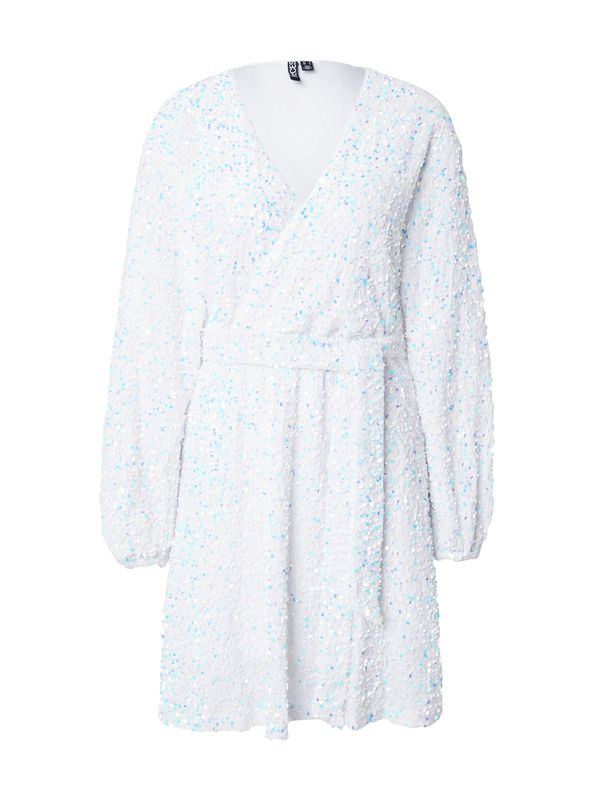 PIECES PIECES Koktel haljina  plava / azur / ljubičasta / bijela