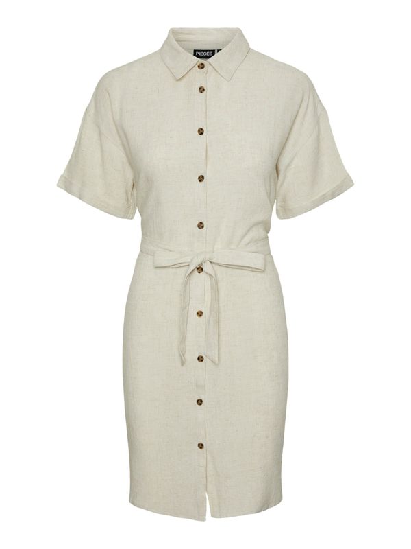 PIECES PIECES Košulja haljina 'VINSTY'  bež
