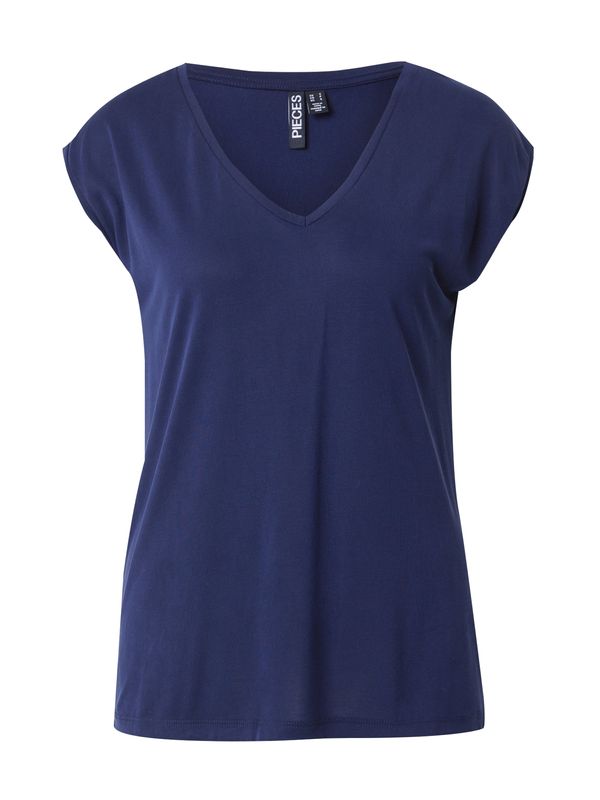 PIECES PIECES Majica 'PCKAMALA'  morsko plava