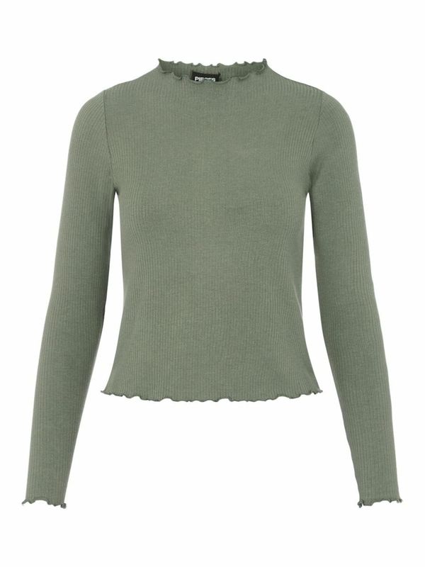 PIECES PIECES Majica 'PCNicca'  maslinasta