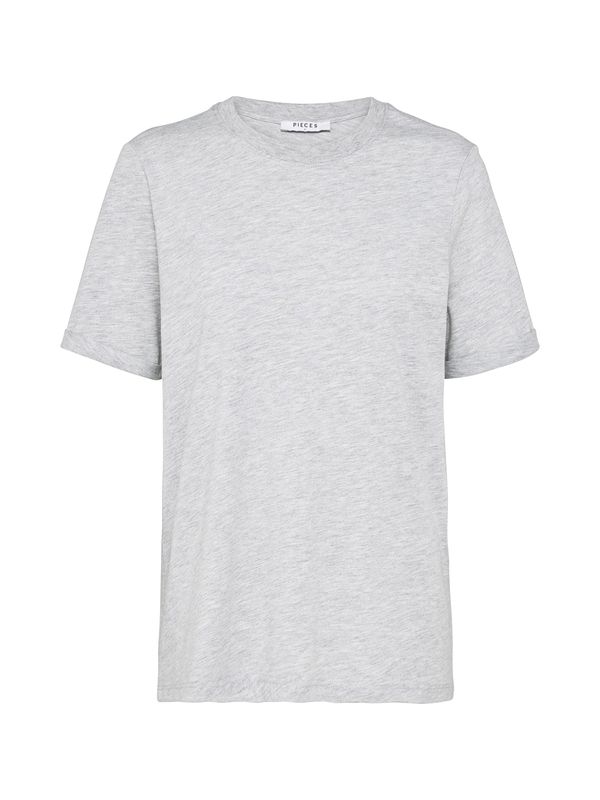 PIECES PIECES Majica 'Ria'  svijetlosiva