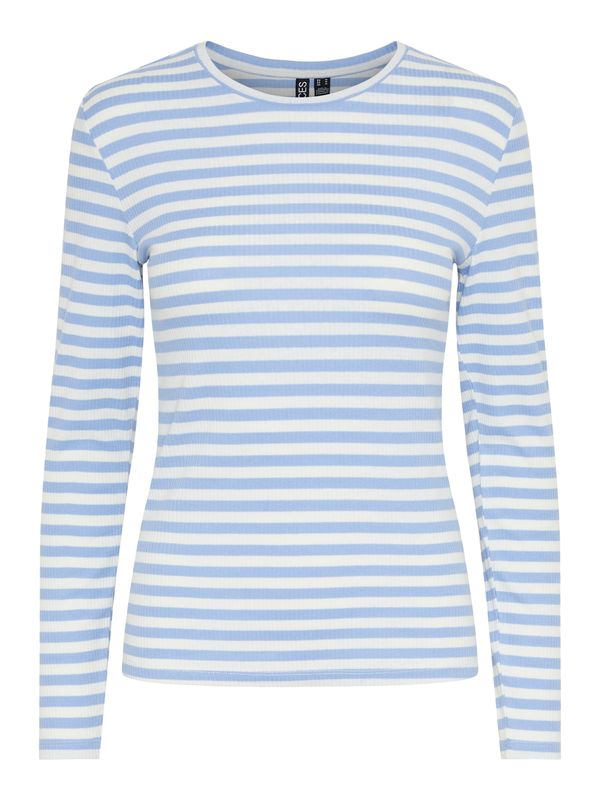 PIECES PIECES Majica 'RUKA'  svijetloplava / bijela