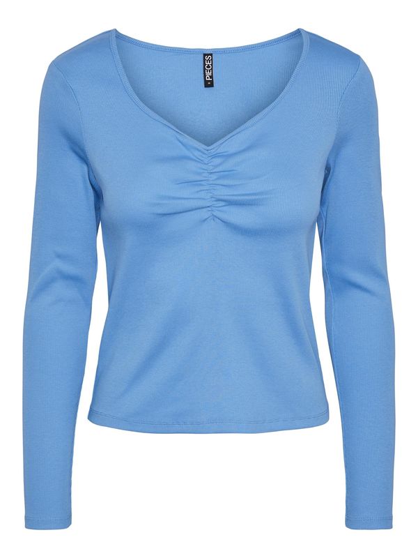 PIECES PIECES Majica 'Tanja'  plava