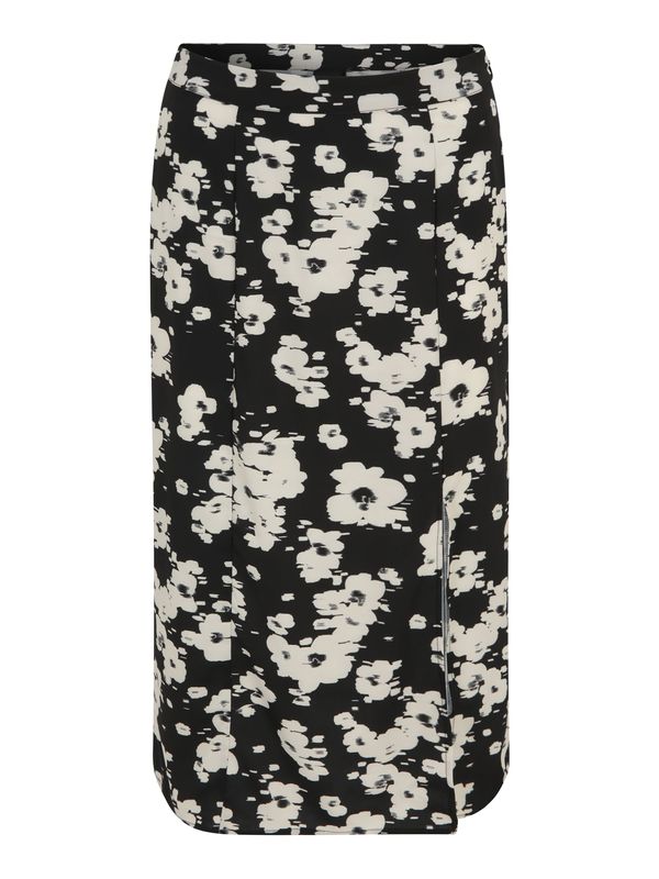 Pieces Petite Pieces Petite Suknja 'JOSEPHINE'  bež / crna