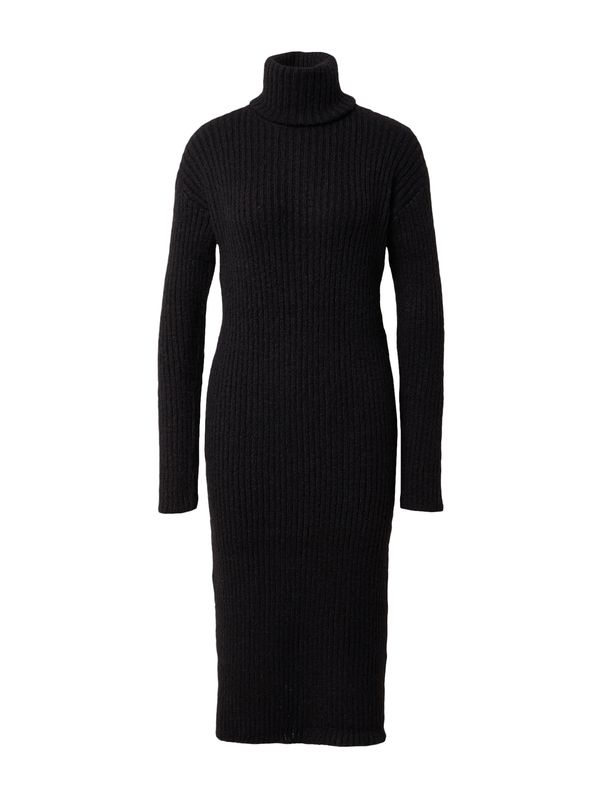PIECES PIECES Pletena haljina 'Lana'  crna