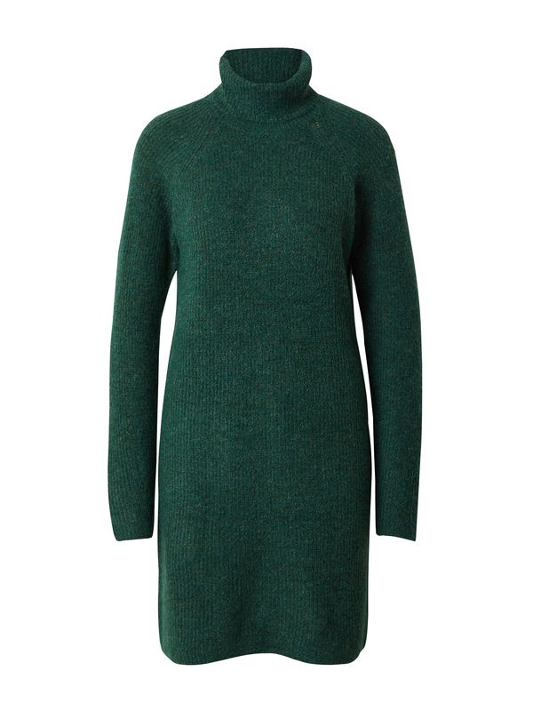 PIECES PIECES Pletena haljina 'PCEllen'  tamno zelena