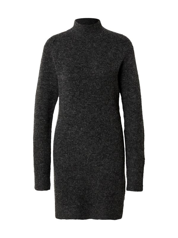 PIECES PIECES Pletena haljina 'PCNEMESIO'  tamo siva