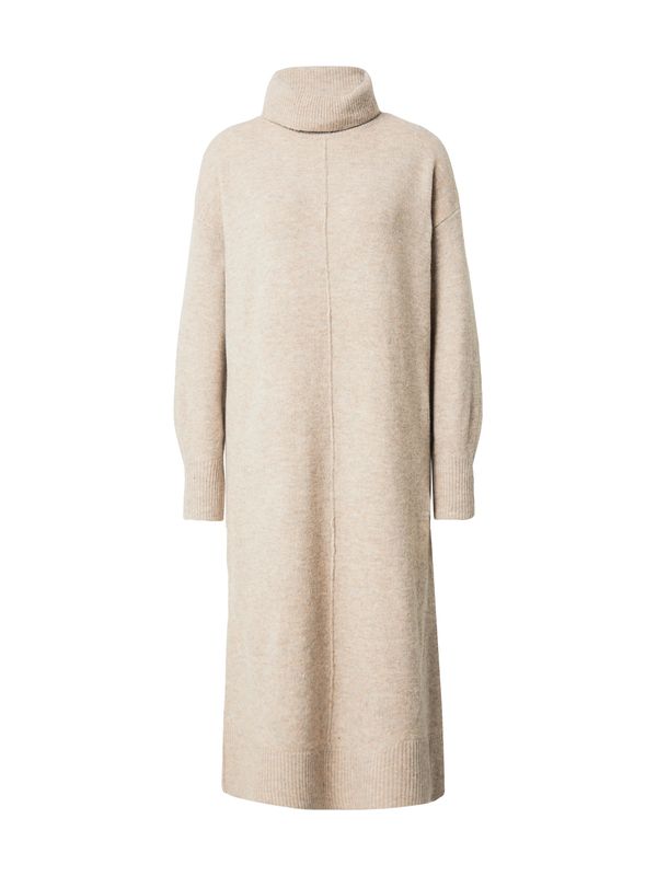 PIECES PIECES Pletena haljina  taupe siva
