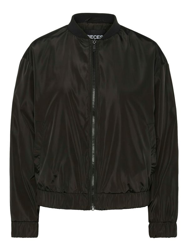 PIECES PIECES Prijelazna jakna 'PCVIOLA'  crna