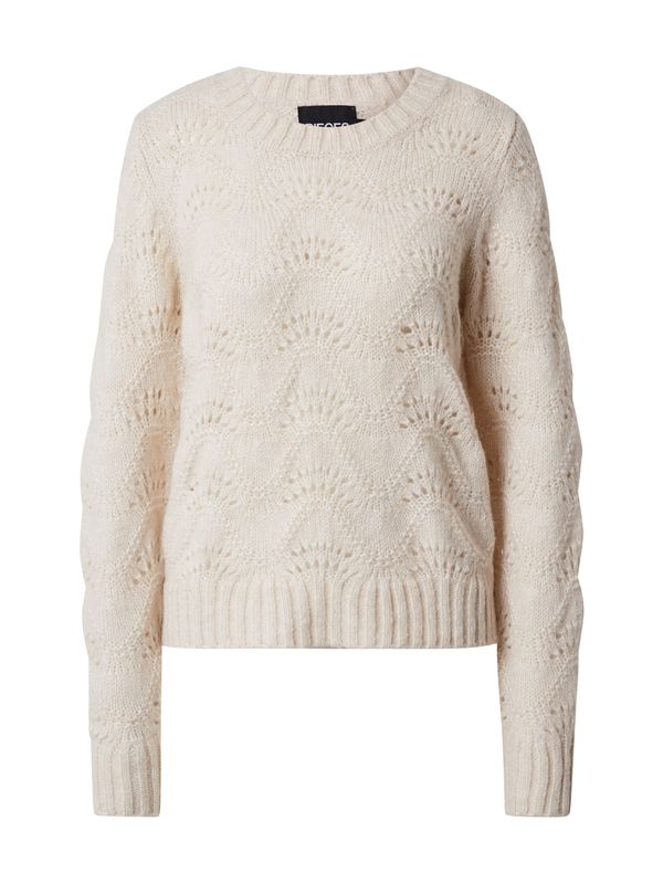 PIECES PIECES Pulover 'Bibbi'  vuneno bijela