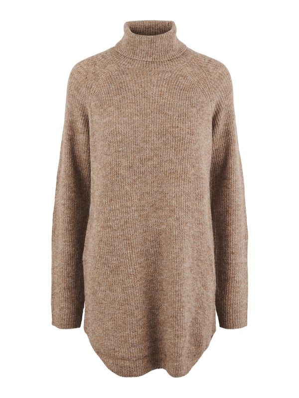 PIECES PIECES Pulover 'Ellen'  smeđa melange