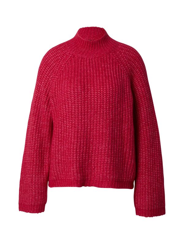 PIECES PIECES Pulover  ljubičasto crvena