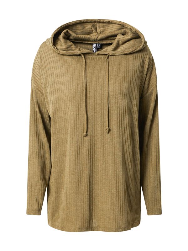 PIECES PIECES Pulover 'Molly'  smeđa / svijetlosmeđa