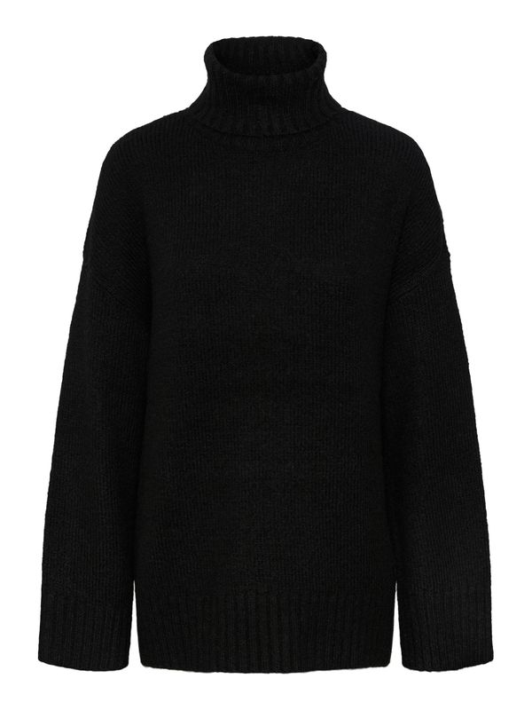 PIECES PIECES Pulover 'Nancy'  crna