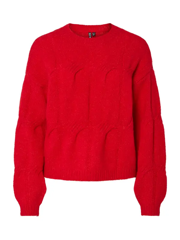 PIECES PIECES Pulover 'PCJenna'  klasično crvena