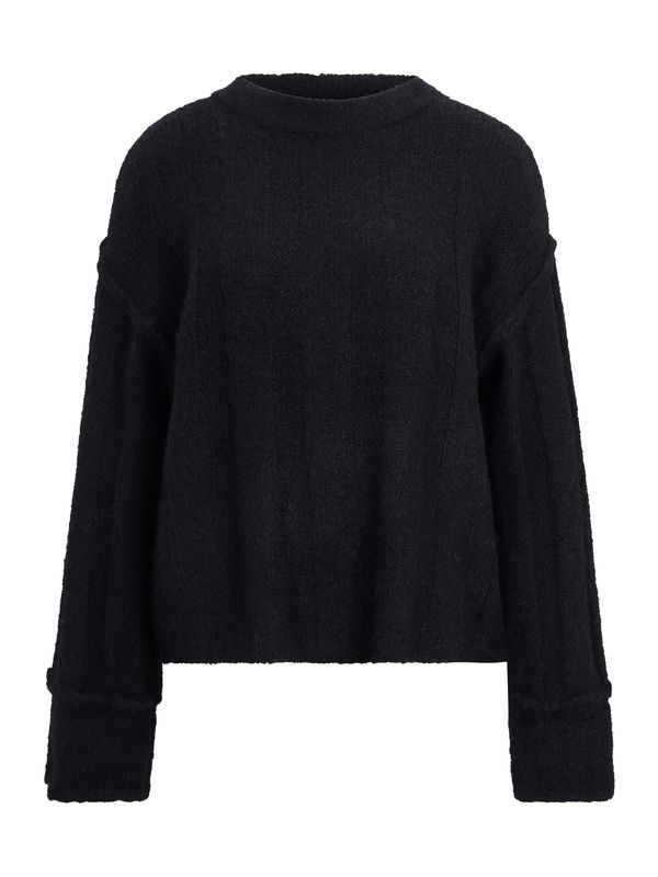 PIECES PIECES Pulover 'PCRUBBLE'  crna