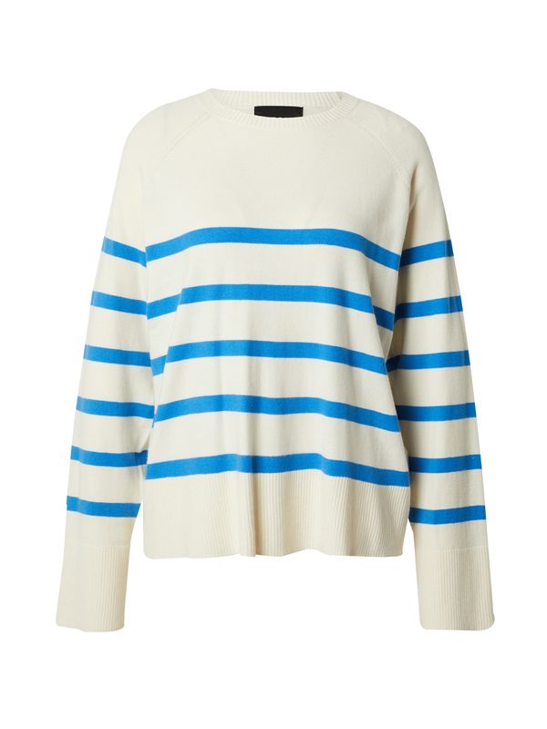 PIECES PIECES Pulover 'SIA'  plava / bijela