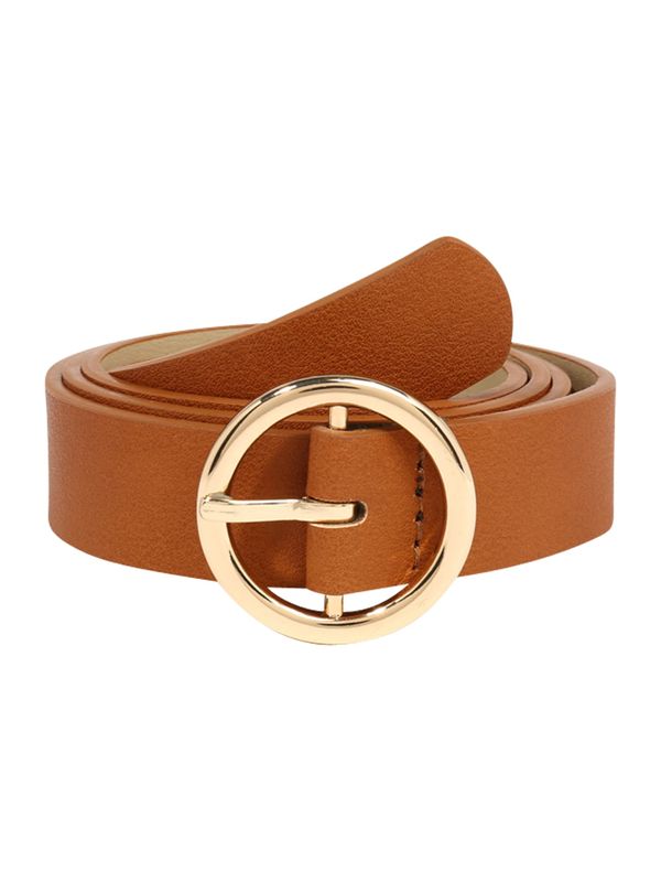 PIECES PIECES Remen 'Bonna'  konjak