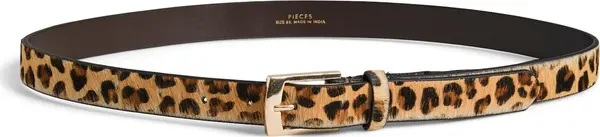 PIECES PIECES Remen 'PCNAINA'  pijesak / karamela / crna