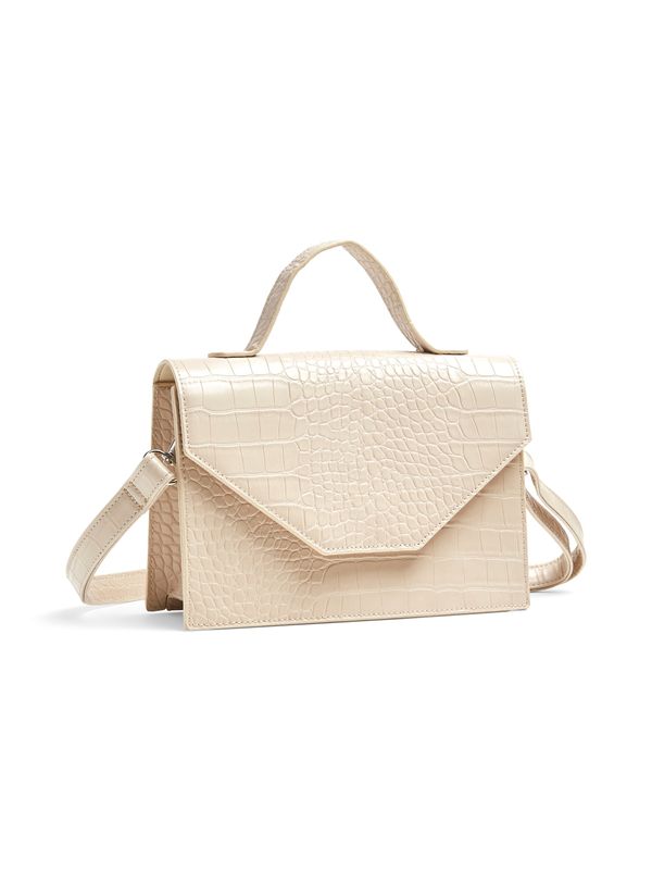 PIECES PIECES Ručna torbica 'SAHARA'  vuneno bijela