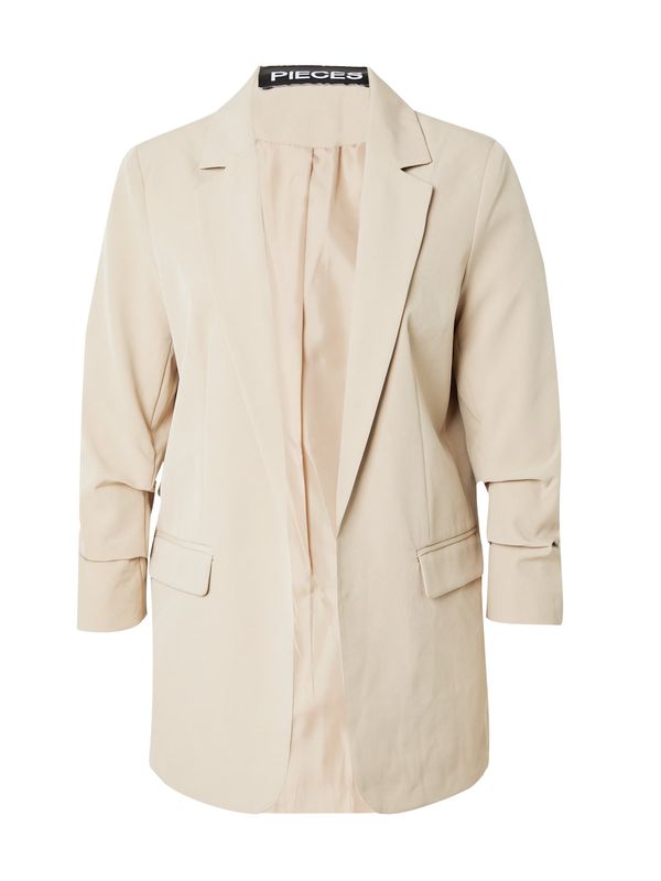 PIECES PIECES Sako 'PCBOSELLA'  bež siva