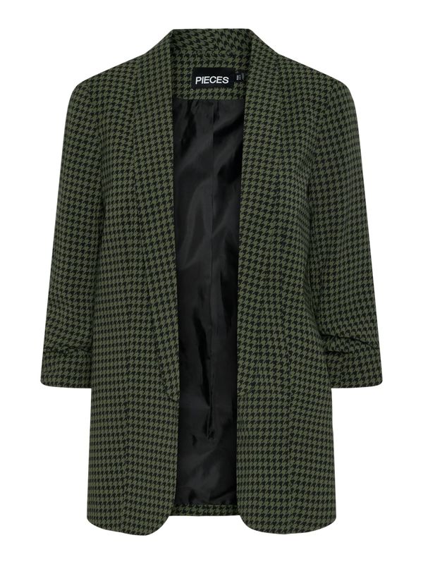 PIECES PIECES Sako 'PCBOSELLA'  tamno zelena / crna